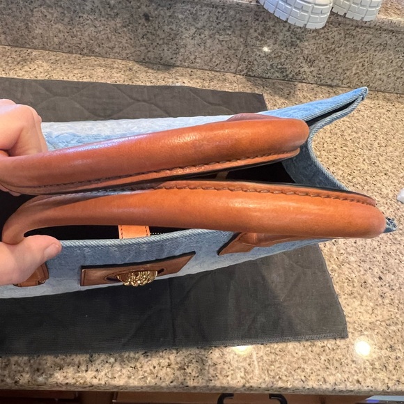 Versace Denim Tote - Picture 5 of 17